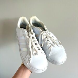 Adidas White Sneakers Size 6 in women’s